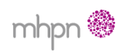 Members of Mental Health Professionals Network. Logo of MHPN.